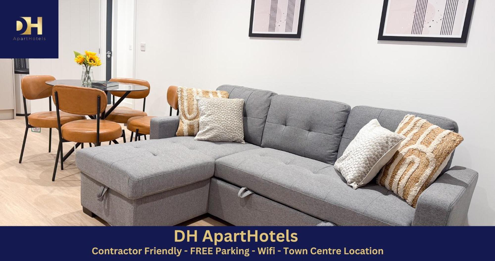 Spacious Modern 1 Bed Apartments In St Neots - Perfect For Contractors & Professionals - Free Parking - Wifi - Fully Equipped Kitchen - Smart Tv Ideal For Work Stays And Long Projects Екстериор снимка
